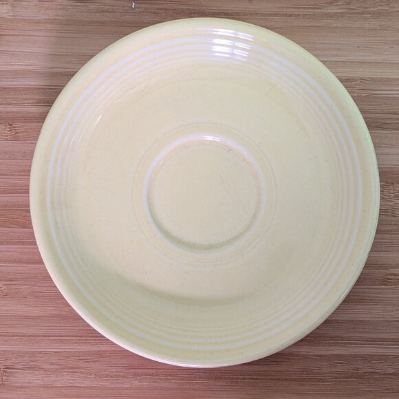 Fiestaware Yellow Discontinued Saucer - Picture 1 of 2